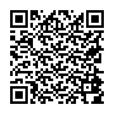 QR-koodi puhelinnumerolle +19724804856