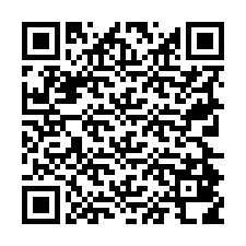 QR-koodi puhelinnumerolle +19724818120