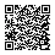 Código QR para número de teléfono +19724830179