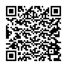 QR-code voor telefoonnummer +19724836329