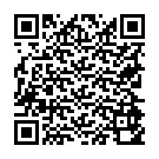 QR Code สำหรับหมายเลขโทรศัพท์ +19724950866