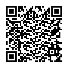 Código QR para número de teléfono +19724954587