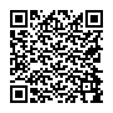 QR-code voor telefoonnummer +19724984296