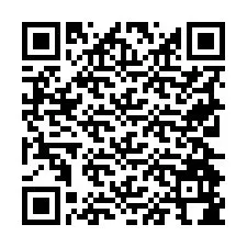 Código QR para número de telefone +19724984776