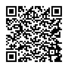 Código QR para número de telefone +19724986499