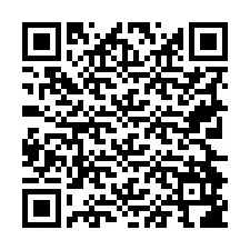 QR-код для номера телефона +19724986625