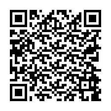 QR-koodi puhelinnumerolle +19724989878