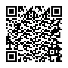 Código QR para número de teléfono +19724989879