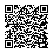 Código QR para número de teléfono +19724992284