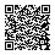 Código QR para número de teléfono +19724994463