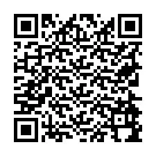 QR Code pour le numéro de téléphone +19724994916