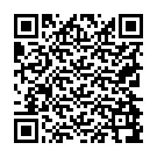 Código QR para número de teléfono +19724996195