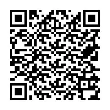 QR Code pour le numéro de téléphone +19725134067