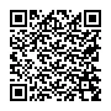 Codice QR per il numero di telefono +19725258556