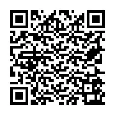 QR-koodi puhelinnumerolle +19725563807