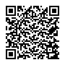 QR Code pour le numéro de téléphone +19725583517