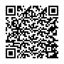 Codice QR per il numero di telefono +19725583932