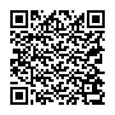 Código QR para número de teléfono +19725637360