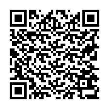 Código QR para número de telefone +19725637392