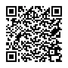 QR-code voor telefoonnummer +19725638947