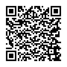 QR-koodi puhelinnumerolle +19725647874