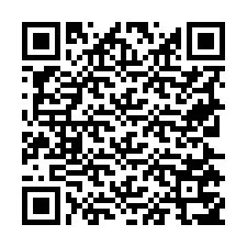 QR Code สำหรับหมายเลขโทรศัพท์ +19725757316