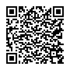 QR-kood telefoninumbri jaoks +19725758619
