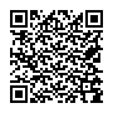 QR-koodi puhelinnumerolle +19725784077