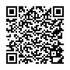 Código QR para número de teléfono +19725810746