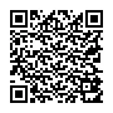 QR-koodi puhelinnumerolle +19725811424