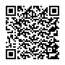 Código QR para número de telefone +19725813140