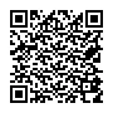 QR-koodi puhelinnumerolle +19725818067