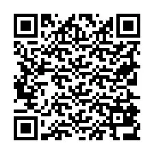 QR-code voor telefoonnummer +19725836446