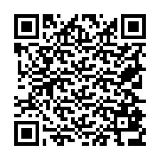 Código QR para número de teléfono +19725836573