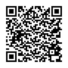 Codice QR per il numero di telefono +19725838744