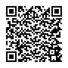 QR-code voor telefoonnummer +19725841864