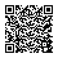 QR-koodi puhelinnumerolle +19725842681