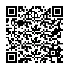 Código QR para número de telefone +19725848043