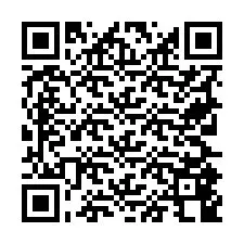 Código QR para número de teléfono +19725848336