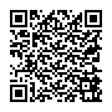 QR Code pour le numéro de téléphone +19725861404