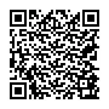 Código QR para número de telefone +19725863175