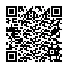 Codice QR per il numero di telefono +19725867033