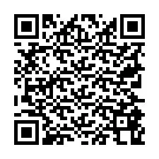 QR Code pour le numéro de téléphone +19725868194