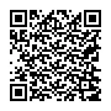 Código QR para número de teléfono +19726207255