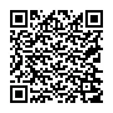 Código QR para número de telefone +19726207261