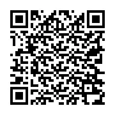 QR-koodi puhelinnumerolle +19726234634