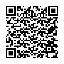 Código QR para número de teléfono +19726234787