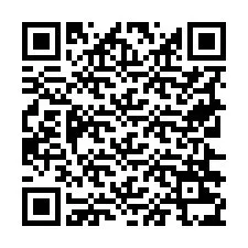 Código QR para número de teléfono +19726235656