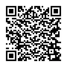 Código QR para número de telefone +19726243532