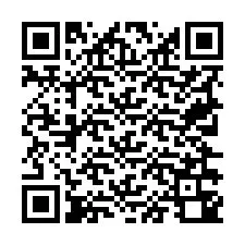 QR-koodi puhelinnumerolle +19726340199